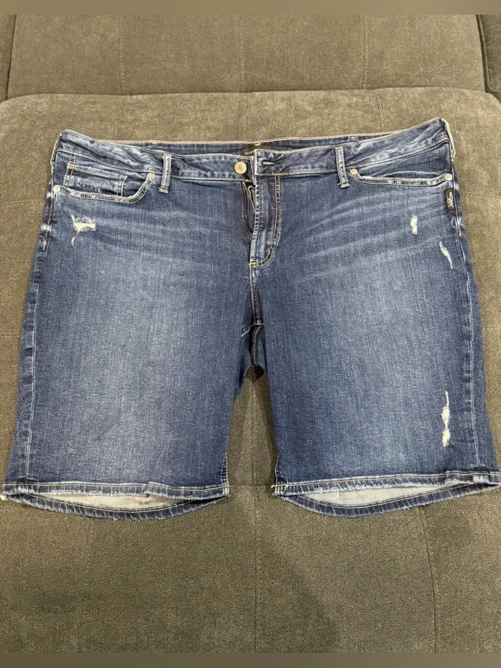 Silver Jeans Co. | 2 Pairs Suki Plus Bermuda Shorts | 24Wx10
